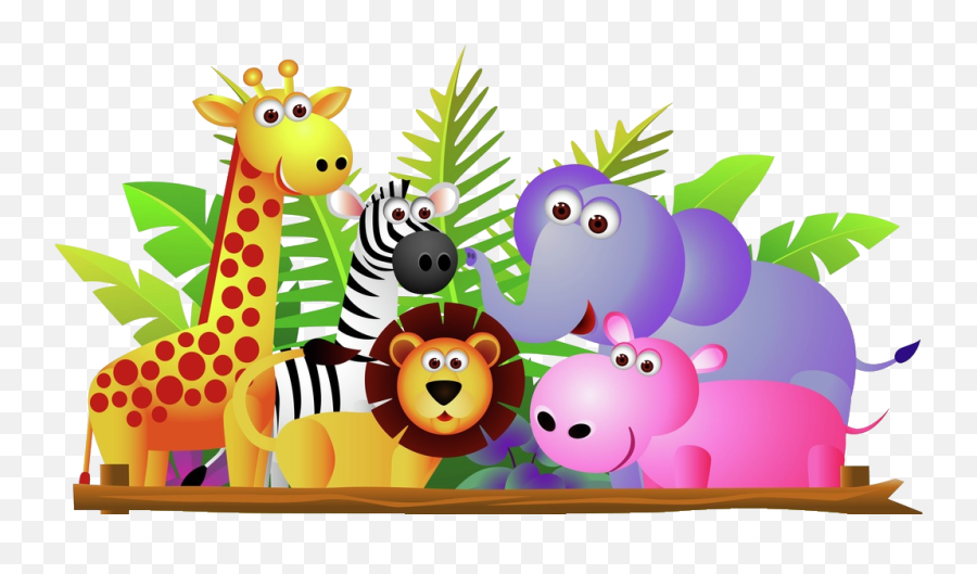 Clipart Elephant Jungle Animal - Wild Animals Clipart Png,Animal