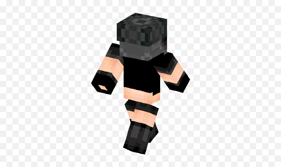 Download Hd Wither Skeleton Girl Skin - Minecraft Monster Minecraft Skeleton Skin Png,Minecraft Skeleton Png