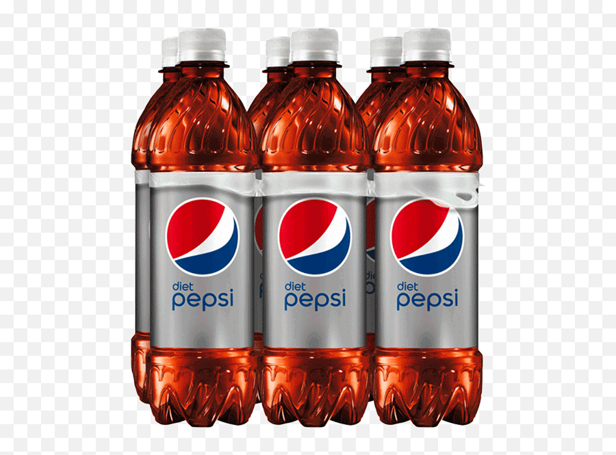Diet Pepsi Bottle Pk - Diet Pepsi 6 Bottle Png,Pepsi Bottle Png