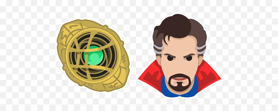 Dr Strange Eye Of Agamotto Cursor U2013 Custom Browser - Illustration Png,Dr Strange Transparent