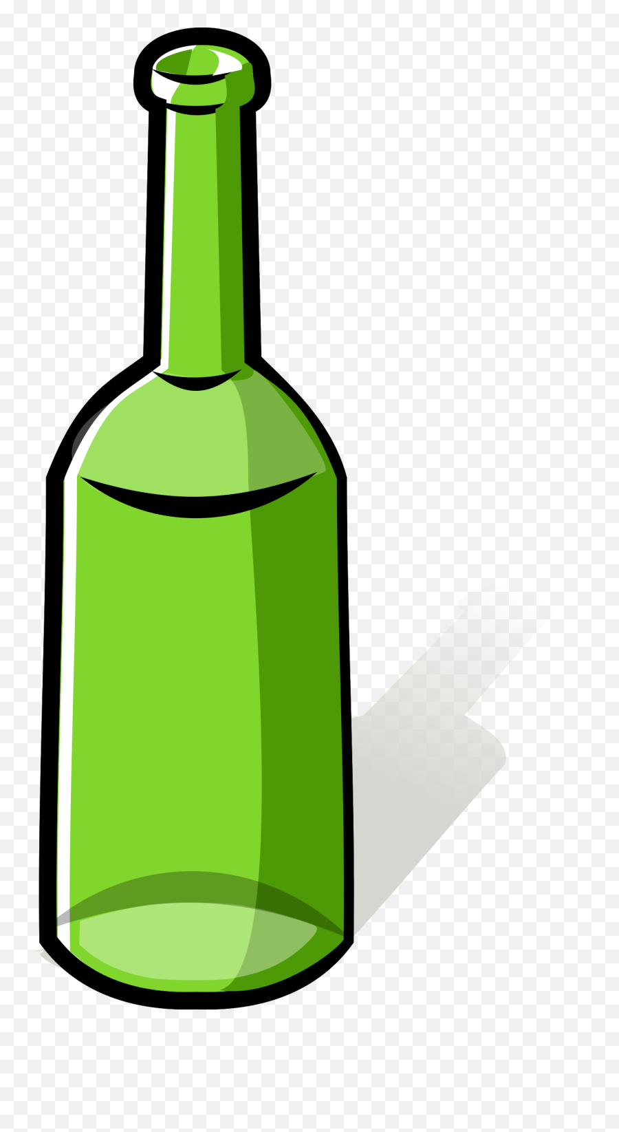 Bottle Clipart - Glass Bottle Clip Art Png,Wine Bottle Transparent Background