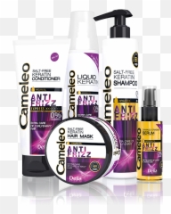Curly Hair U2013 Delia Cosmetics - Cameleo Anti Frizz Shampoo png