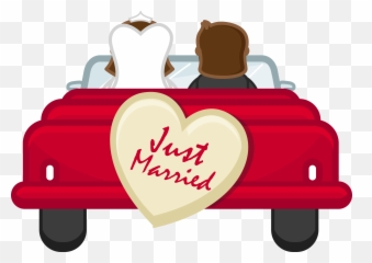 Just Married Png Clipart