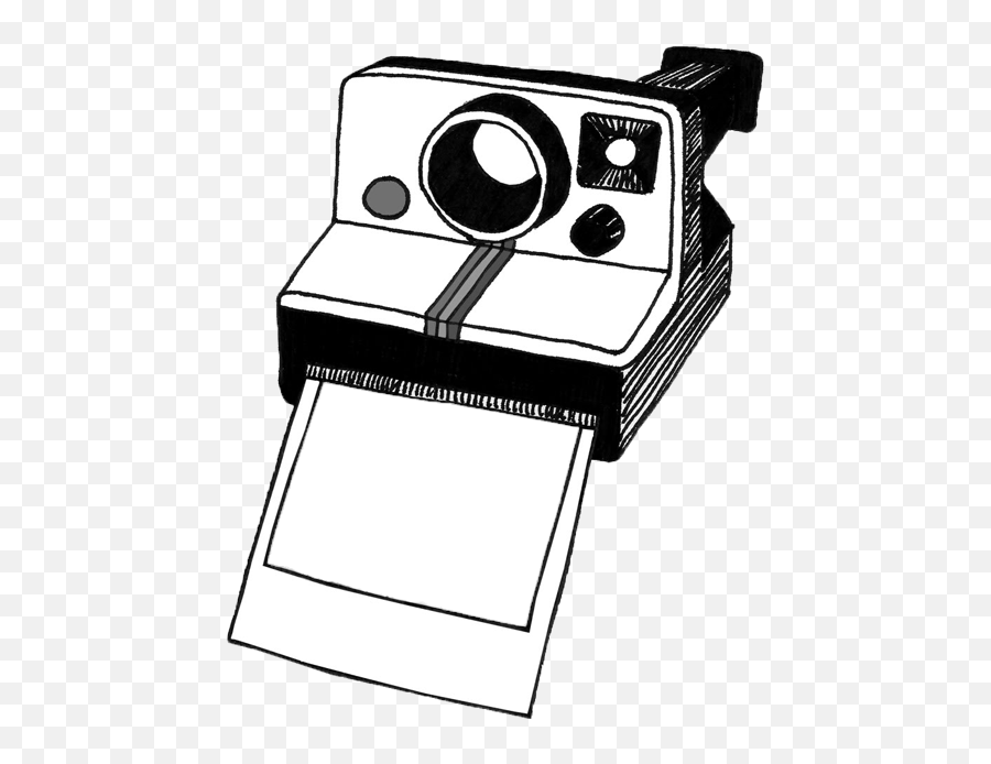 Photography Aesthetic Camera Clipart - Polaroid Camera Clipart Png,Polaroid Camera Png