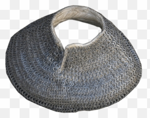 Padded Chainmail Collar For Medieval Reenactmentscarole Plays And Sport Helmets - Thread Png,Chainmail Png