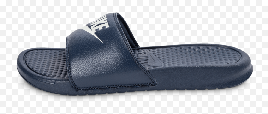 Nike Benassi Just Do It Bleu Marine Full Size Png Download - Leather,Nike Just Do It Png