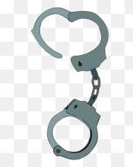 Handcuffs Arrest Detention Chains Caught - free image Arrest Smiley png