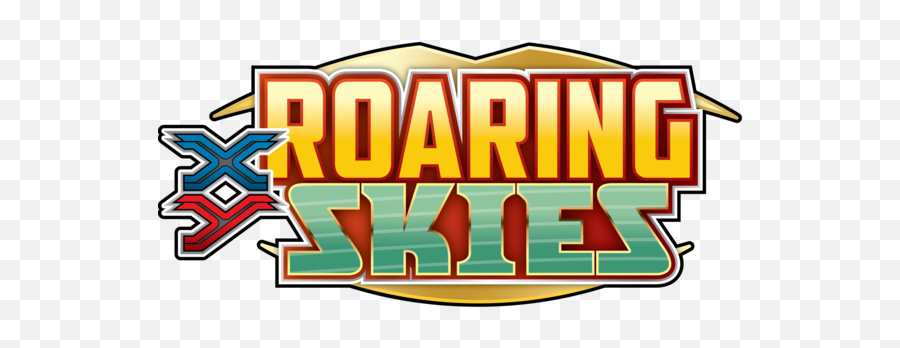 Roaring Skies Uncommon Single Cards - Clip Art Png,Pokemon Logo