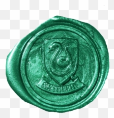 Hogwarts Seal Png - Slytherin Wax Seal Png,Slytherin Png