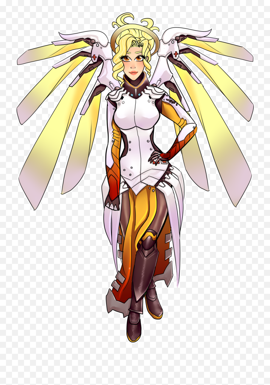 Download Free Png Collection Of Wolverine Transparent - Fanart Chibi Mercy Overwatch,Overwatch Mercy Png