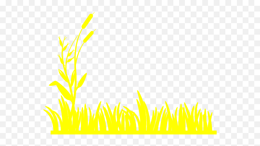 Yellow Grass Png Clipart - Png Garess Background Black,Cartoon Grass Png