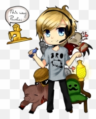 My Favs Pewdiepie Fan Art - Unisex Boys Girls Pewdiepie Pewdiepie Fan Art 2013 Png,Pewdiepie Png