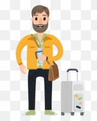 Traveler Png 6 Image - Travel Character,Traveler Png