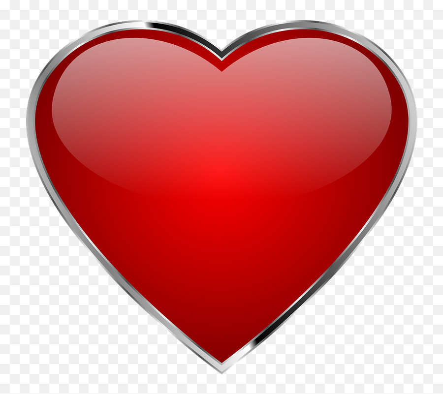 Download Hd Heart Png - Translucent Red Heart Emoji Dil Png,Heart Emoji Transparent Background