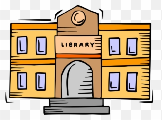 Library Building Clipart - png