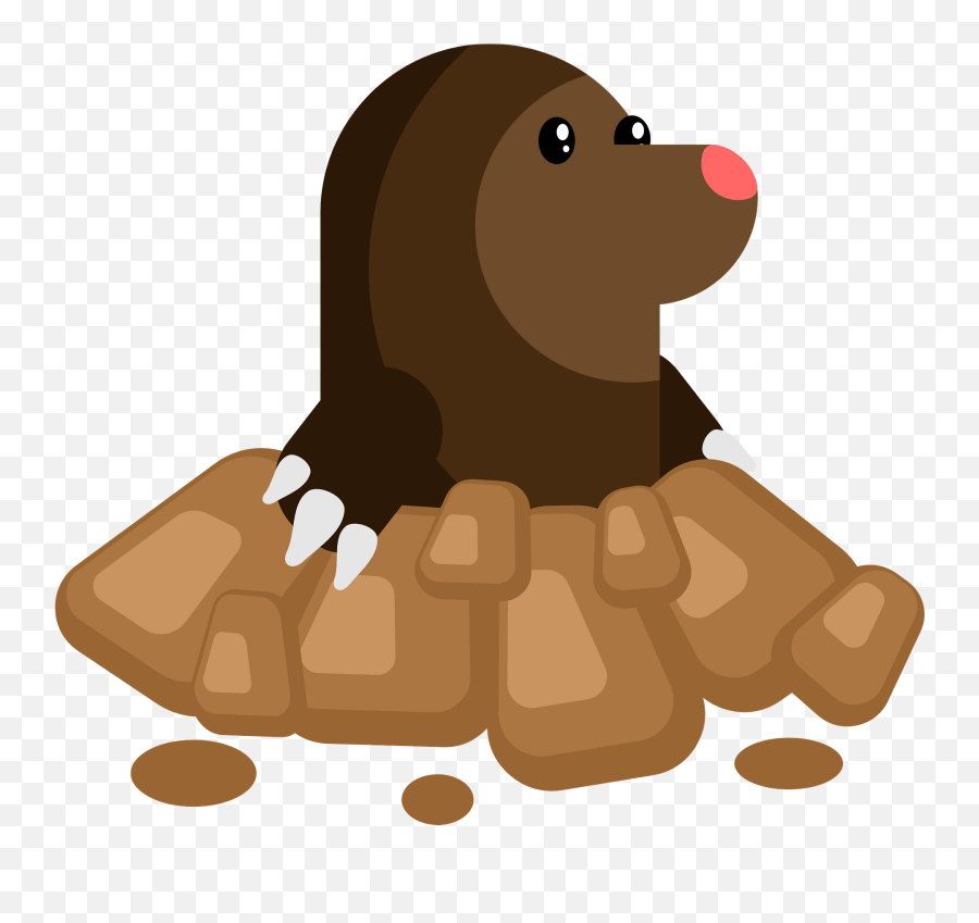 Clipart - Mole Clipart Png,Mole Png