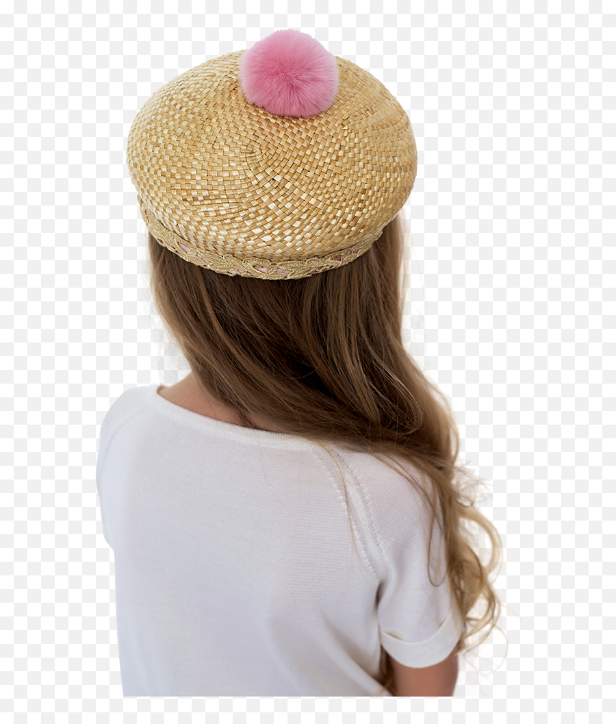 Download Hd Aristocrat Kids Magic Pompom Straw Sailor Hat - Headpiece Png,Sailor Hat Png