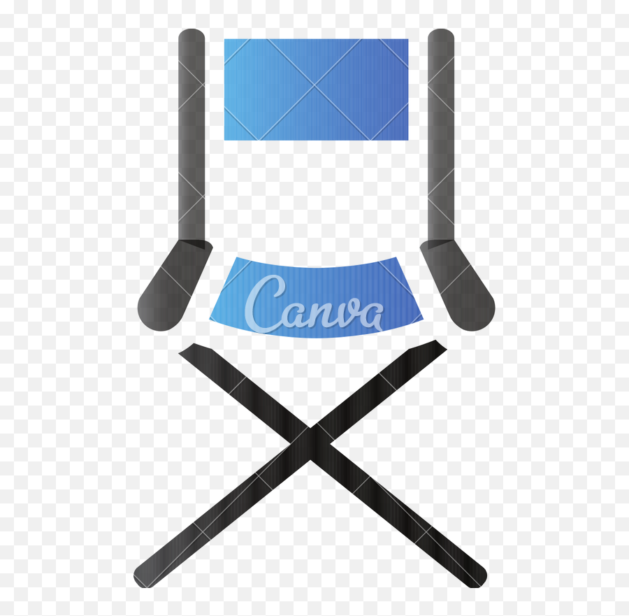 Duo Tone Icon - Movie Director Chair Icons By Canva Hauck Face To Me Bedside Crib Beige Png,Director Chair Png