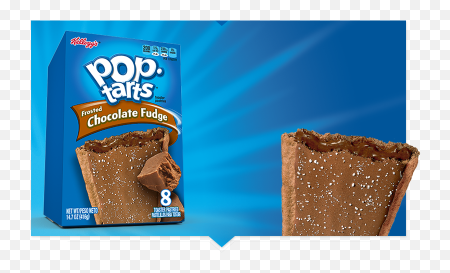 Download Transparent Fudge Clipart - Double Chocolate Pop Pop Tarts Png,Fudge Png