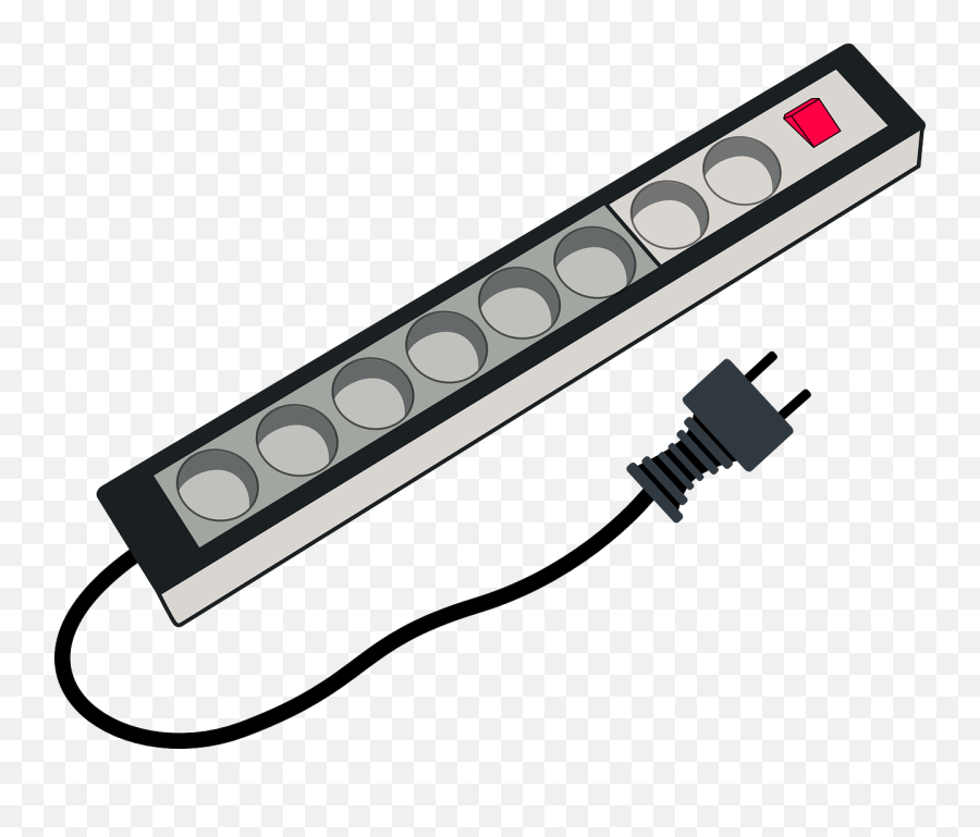 Extension Cord Cable Electronics - Clipart Electric Cord Png,Cord Png
