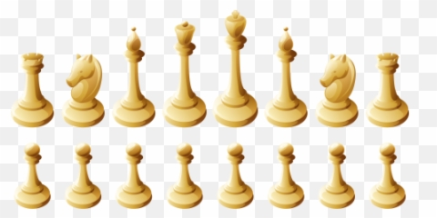 White Chess Pieces Png