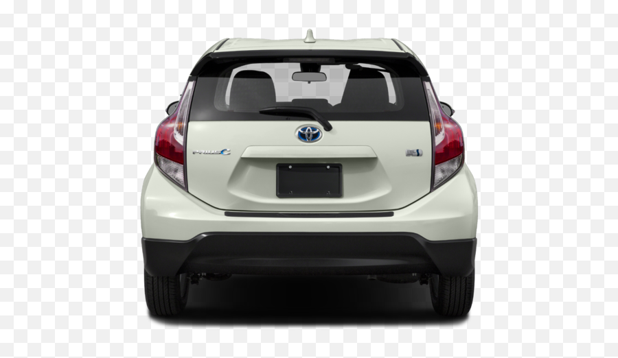 Download Hd Toyota Prius C 2018 - 2017 Toyota Prius C Rear Hatchback Png,Prius Png