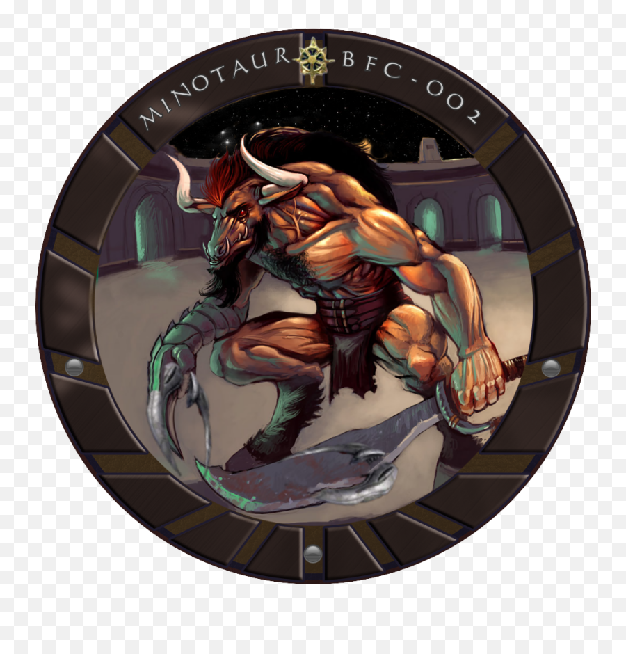 Download Hd Four Legged Minotaur Transparent Png Image - Minotaur,Minotaur Png