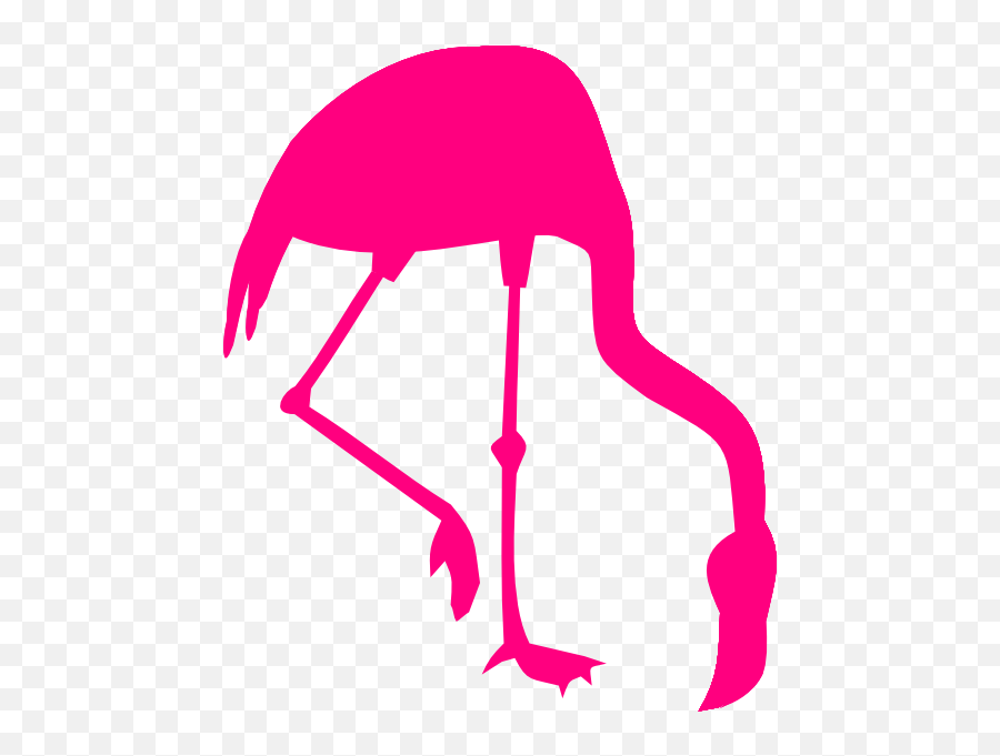 Pink Flamingo Silhouette Clip Art - Vector Clip Group Of Flamingos Clipart Transparent Png,Flamingo Clipart Png