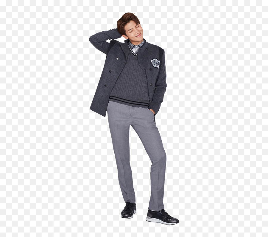 Download All For Bts Rapmon Namjoon Rap Monster Happy - Namjoon Full Body Png,Rap Monster Png