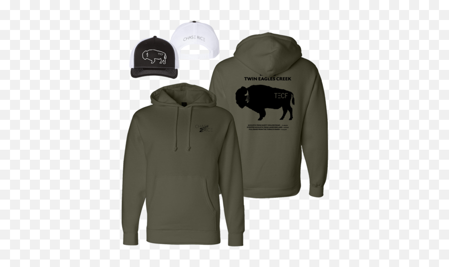 All Event Live Stream Tecf Hoodie And Hat U2013 Chase Rice - Hooded Png,Rice Hat Png