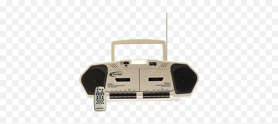 Califone Music Maker Cassette Recorder U0026 Cd Boom Box 2395av - 02 2395av 02 Califone Boombox Png,Boombox Transparent