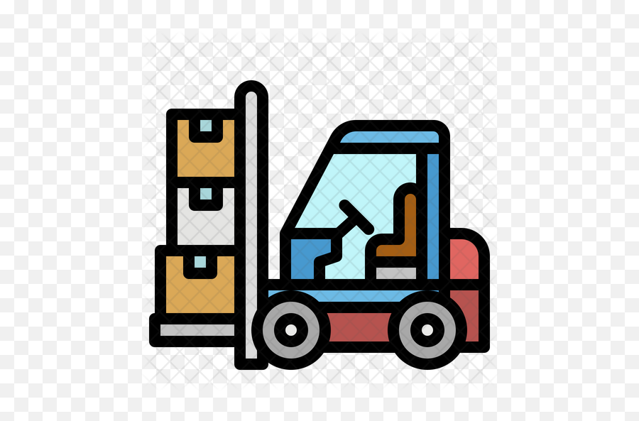 Forklift Icon - Clip Art Png,Forklift Png