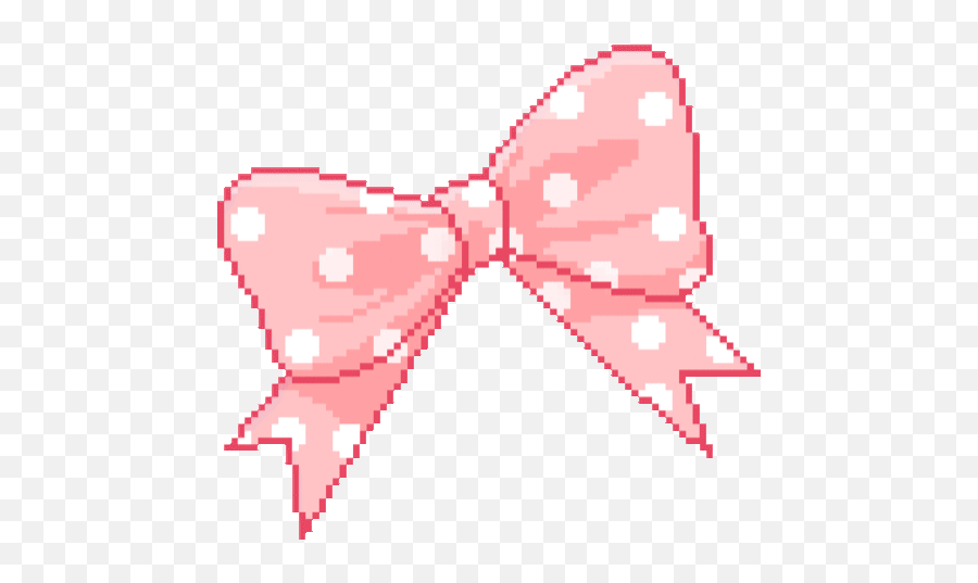 Top Bow Master Stickers For Android U0026 Ios Gfycat - Kawaii Cute Pixel Art Grid Png,Red Bow Transparent