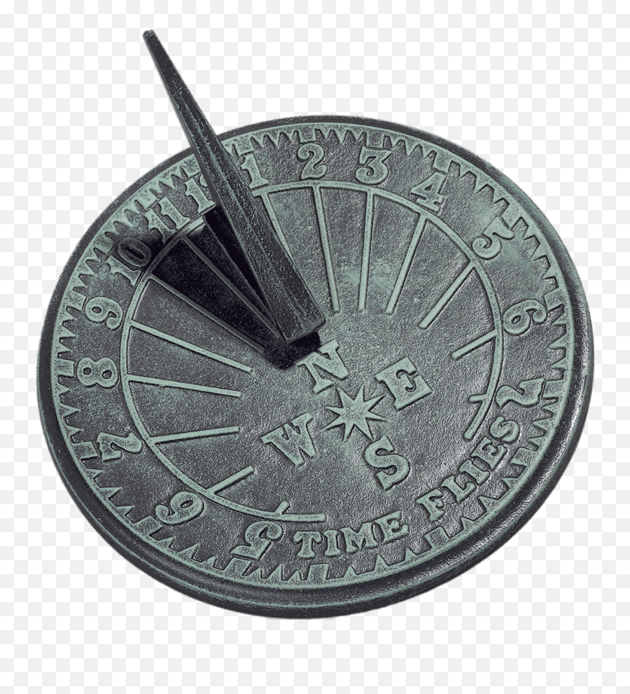 Sun Dial Time Flies Pnglib U2013 Free Png Library - Numbers On A Sundial,Tangled Sun Png