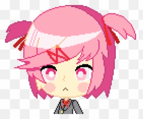 Natsuki - Doki Pixel Art png