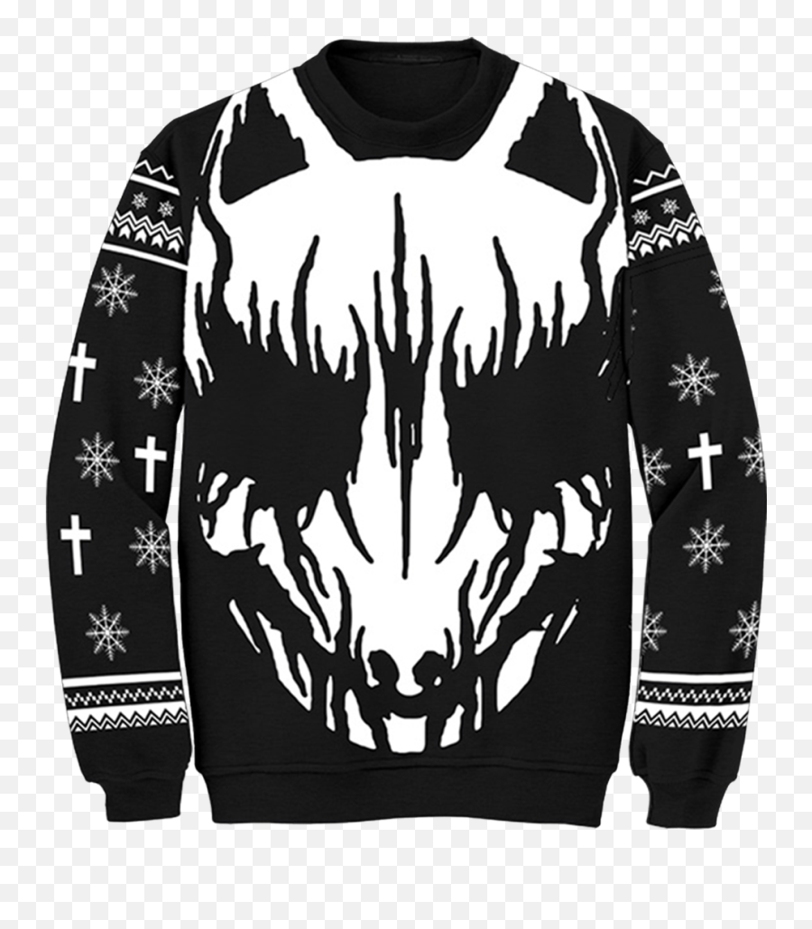 Black Sweater Png - Babymetal Ugly Christmas Sweater,Ugly Christmas Sweater Png