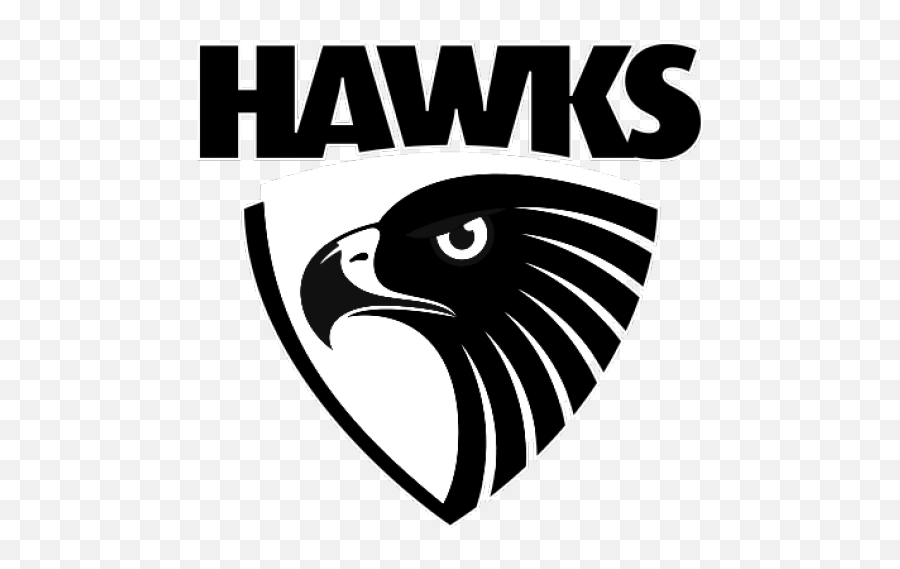 Cropped - Hawthorn Football Club Png,Hawks Logo Png