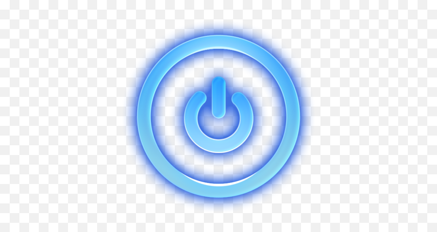 Video Game Power Button - Power Button Neon Png,Power Button Png