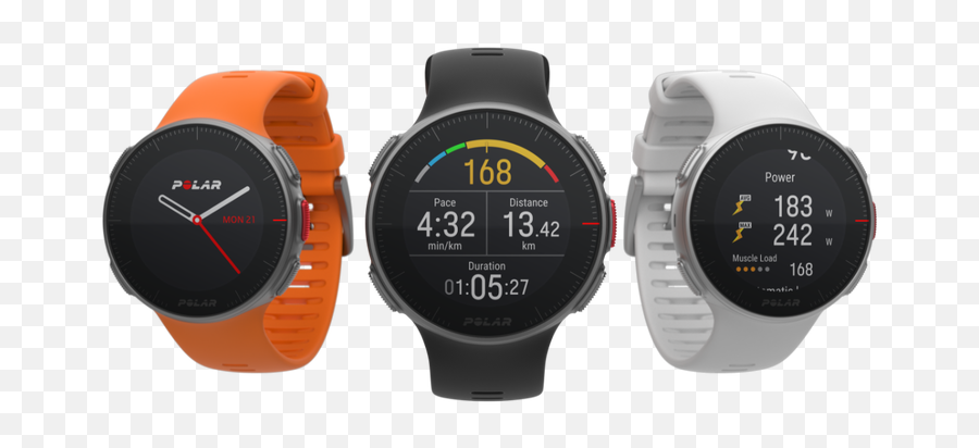 Polar Announces Vantage V And M Multisport Watches - Polar Watch New Png,Heart Rate Png