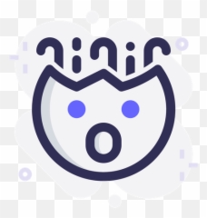 Exploding Head Emoji Icon Of Colored - Dot png