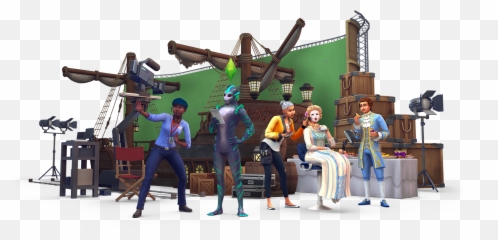 The Sims 4 Get Famous Official Logo Box Art Icon And - Simsy Zosta Gwiazd png