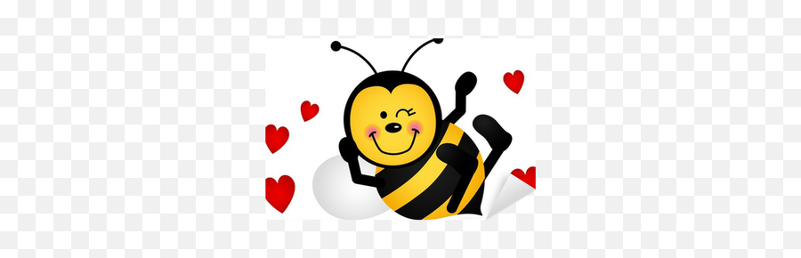 Cute Love Bee Sticker U2022 Pixers - We Live To Change Vogais Dos Animais Brincadeiras De Criança Png,Bumblebee Icon