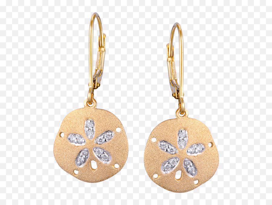 Sand Dollar Earrings - Solid Png,Sand Dollar Icon