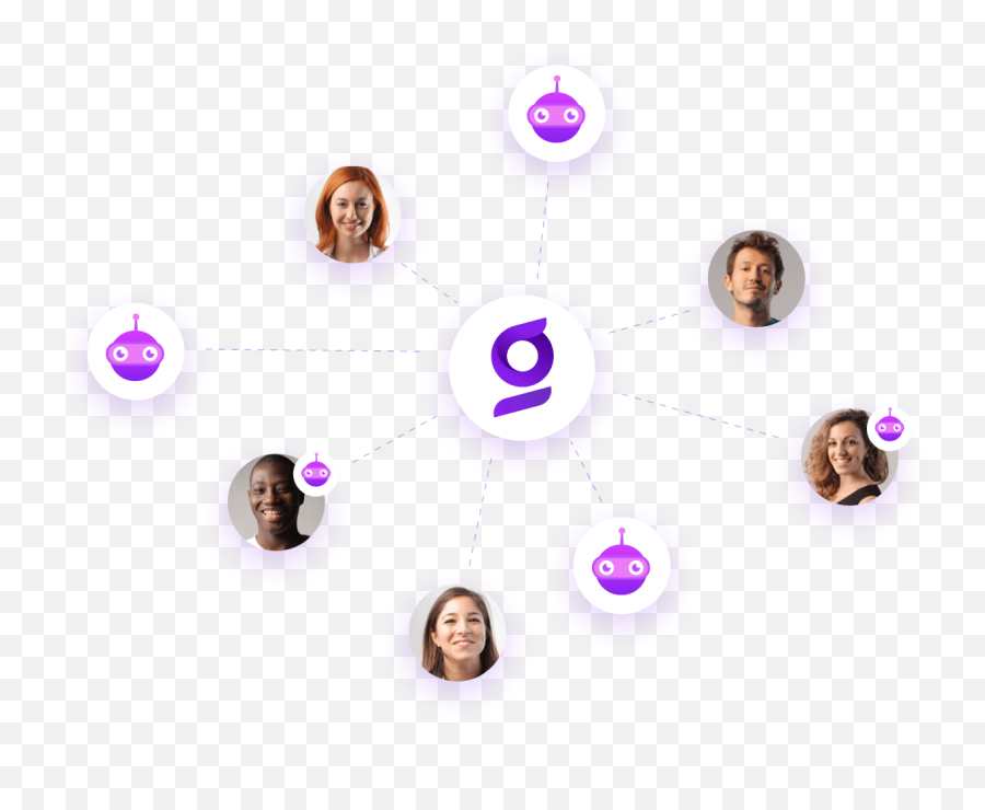 First Ever Ai Management Platform Glia - Sharing Png,Chat Bot Icon