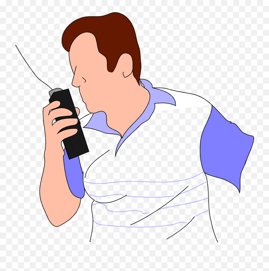 Download Walkie Talkie Cliparts - Man Walkie Talkie Png,Walkie Talkie Png