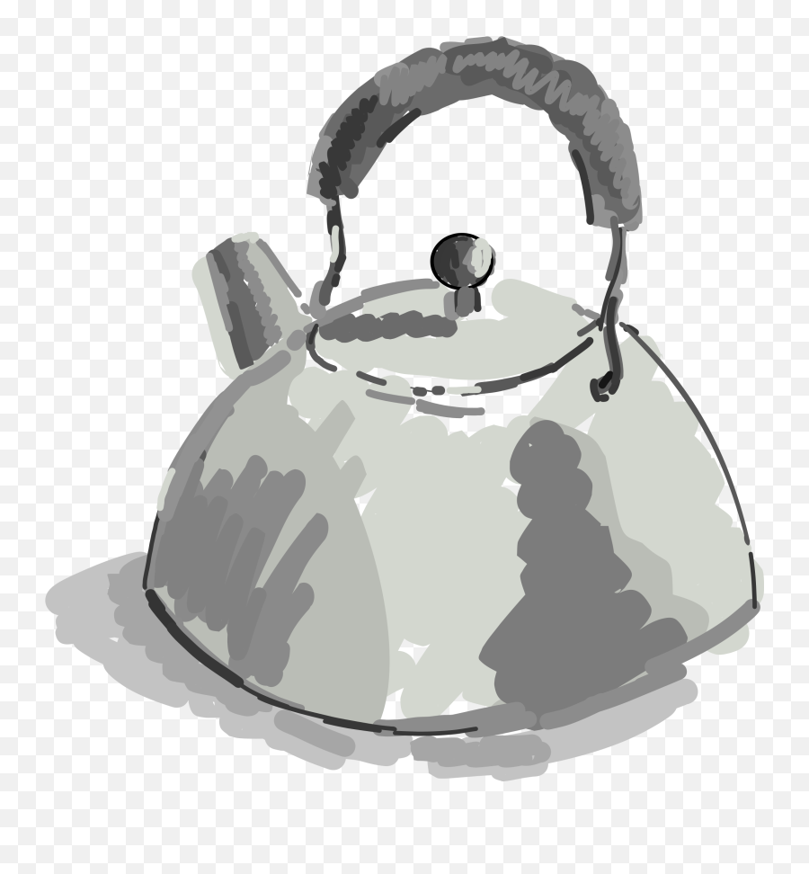 Kettle Png Transparent Image Mart - Cartoon Tea Kettle Png,Teapot Png