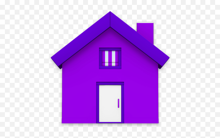 House Clipart Purple - Purple Home Folder Icon 600x600 Purple House Icon Png,Daddy's Home Folder Icon