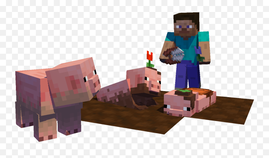 Earth Mobs Mod 1 - Muddy Pig Minecraft Earth Png,Minecraft Pig Png