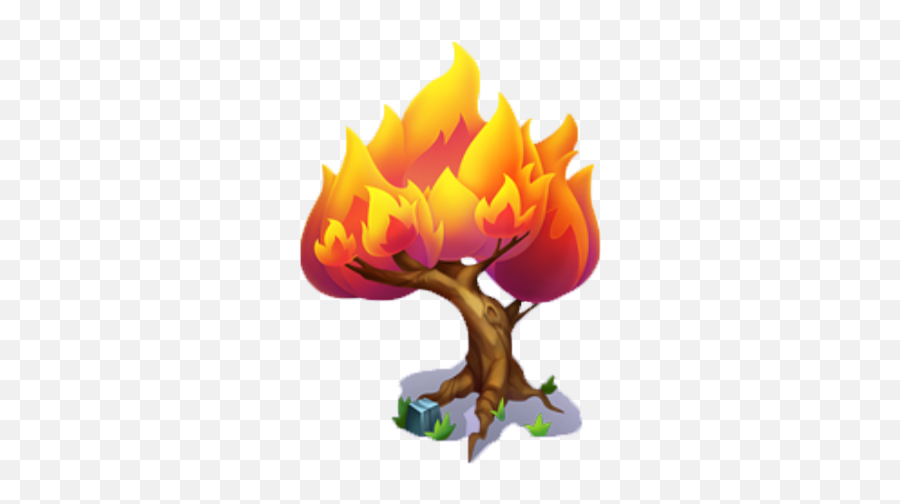 Download Hd Flame Tree - Fantasy Tree Png Transparent Fantasy Tree Png,Orange Tree Png