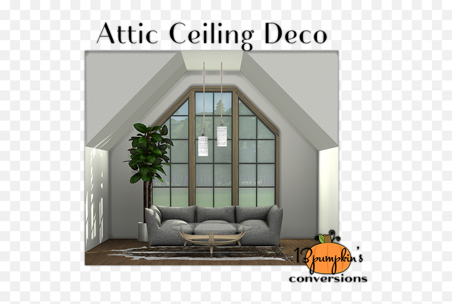 Download Free Sims Home Window Mysims Png Photo Icon - Sims 4 Ceiling Decor,Attic Icon